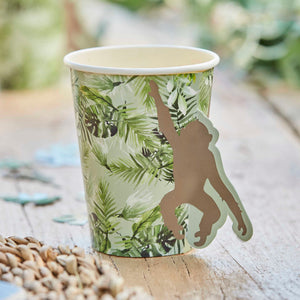 Apa pappersmugg 8-pack
