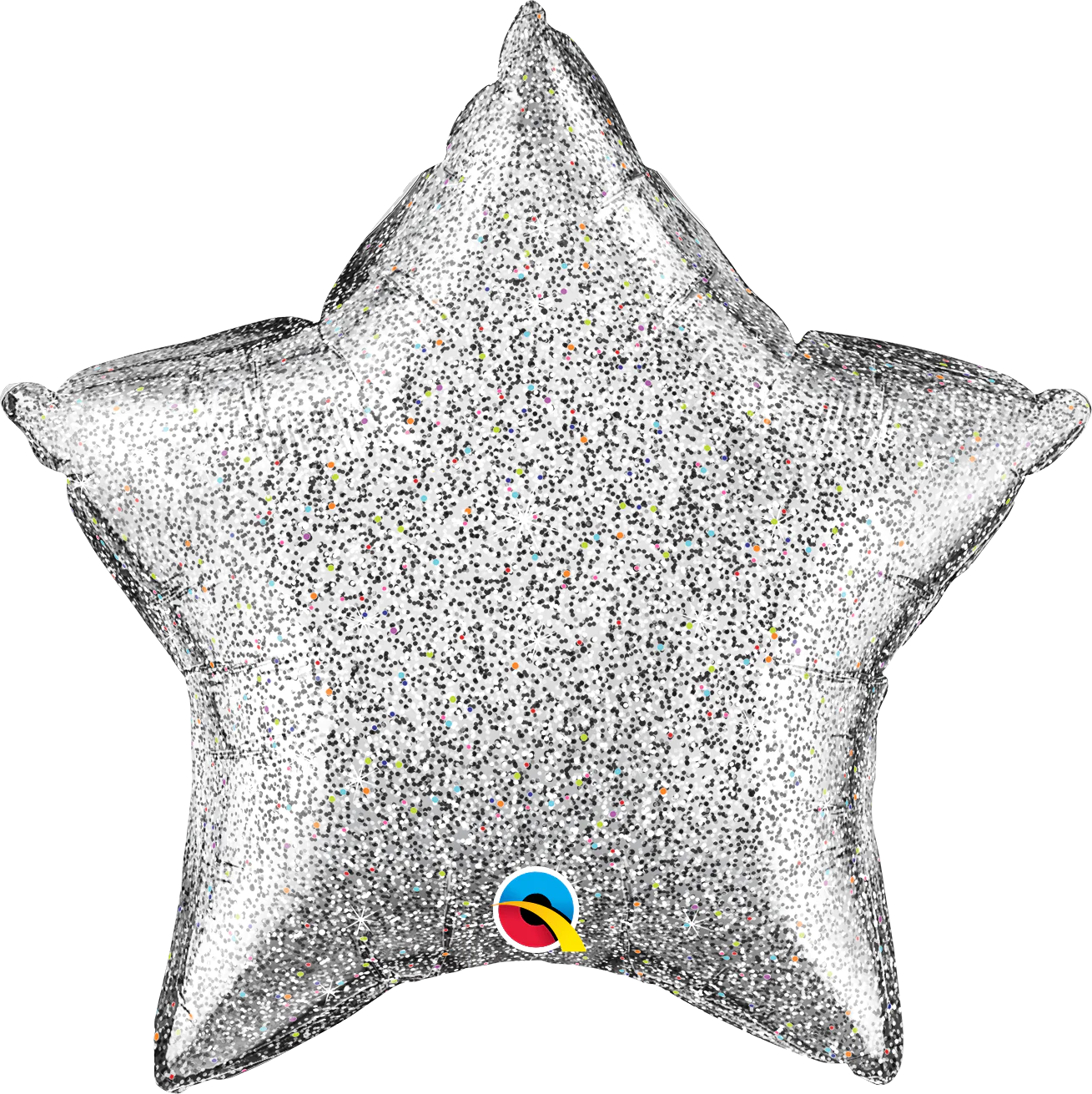 Stjärna folieballong 51cm glitter