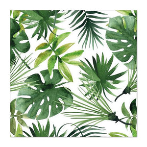 Servetter Monstera, palmblad