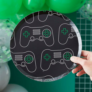 Papperstallrik Spelkontroll Gamer