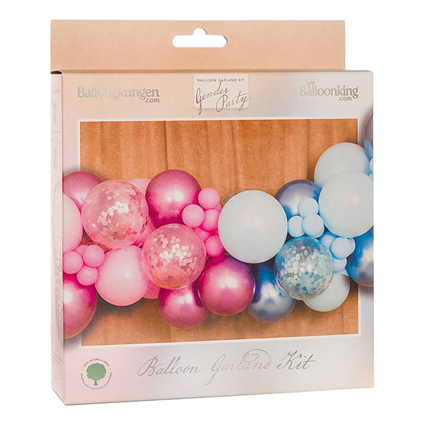 DIY Ballongbåge Gender Reveal
