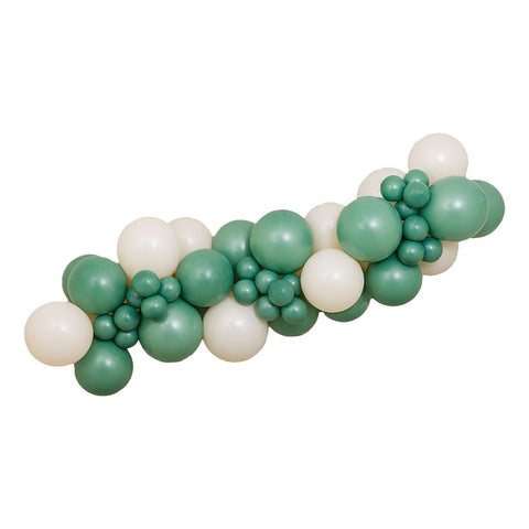DIY Ballongbåge Salvia grön