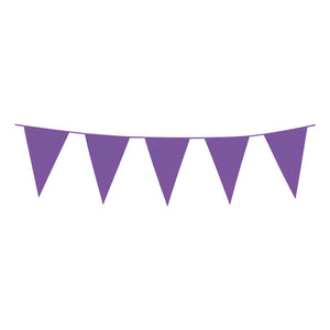 Flaggirlang lila Stor 10m