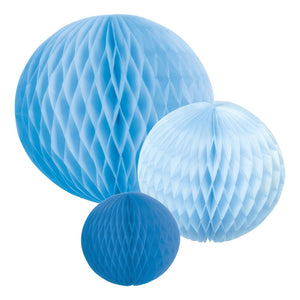 Honeycomb 3-pack blå mix