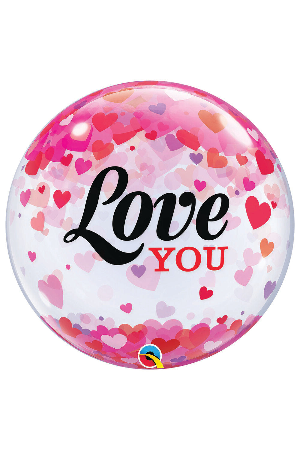 Love you ballongbubbla 56cm