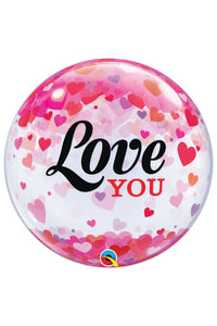 Love you ballongbubbla 56cm