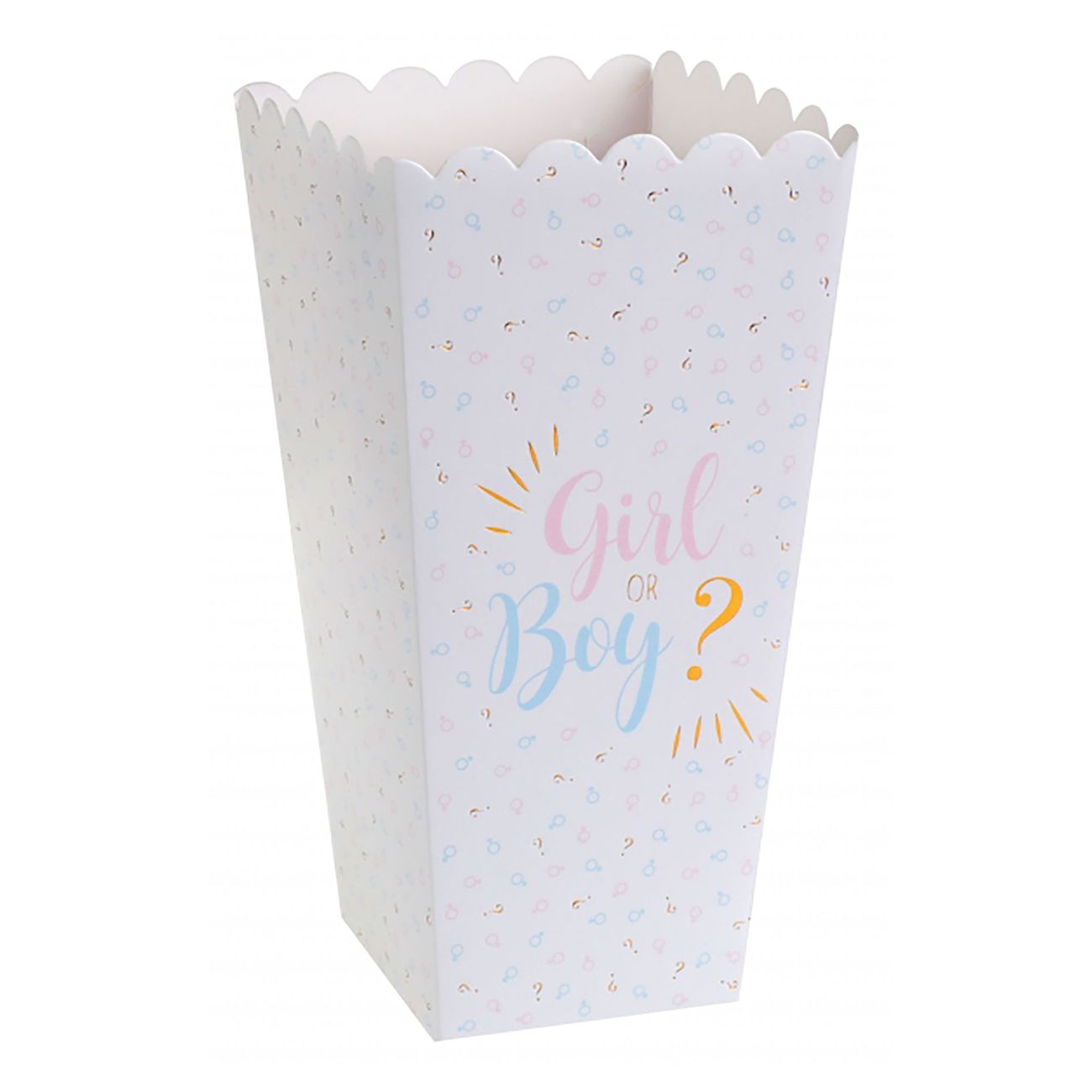 Girl or boy Popcornbägare