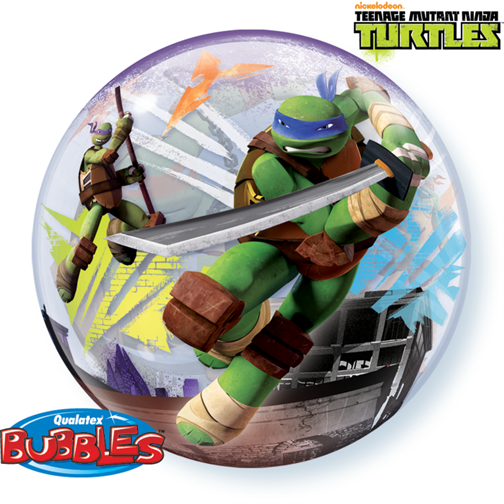 Turtles ballongbubbla 55cm