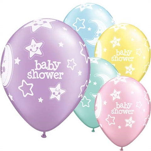 Baby shower 28cm Latex 6-pack