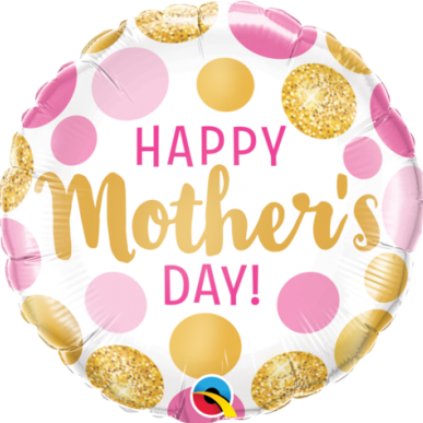 Happy Mothers Day Folieballong 45cm