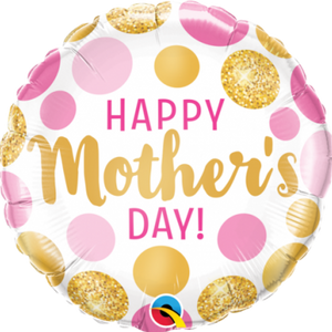 Happy Mothers Day Folieballong 45cm