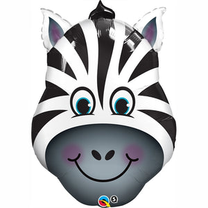 Zebra folieballong 80cm