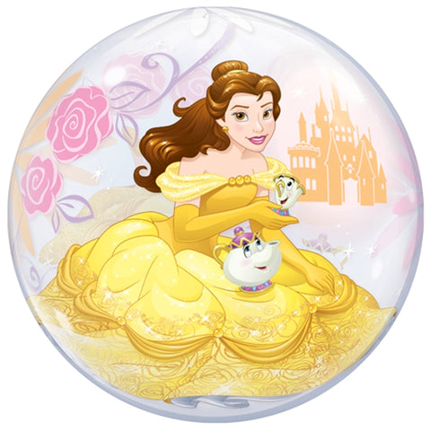 Prinsessan Belle ballongbubbla 55cm