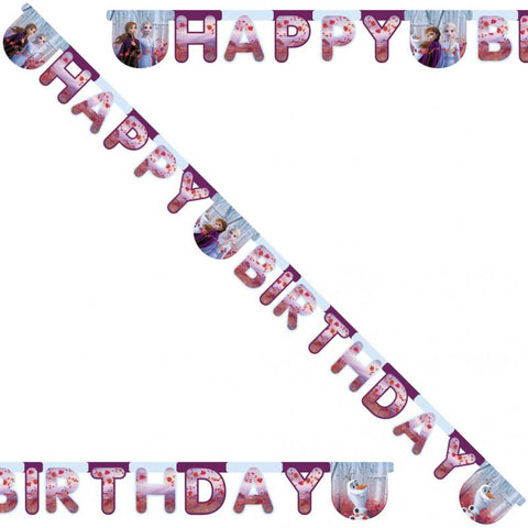 Frost 2 Happy Birthday banderoll