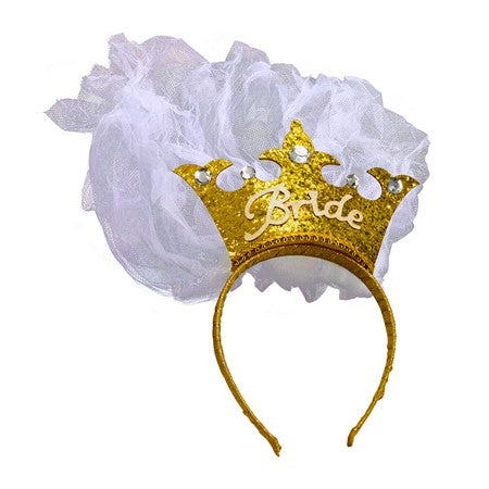 Bride to be krona med slöja