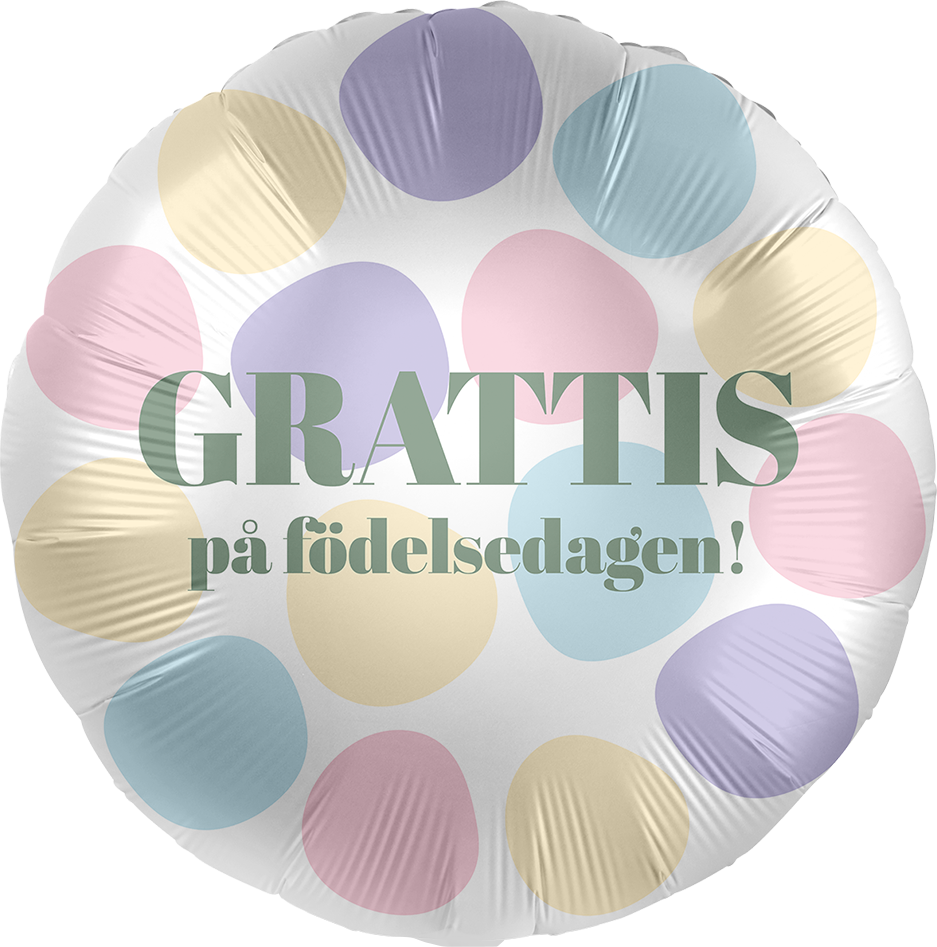 Grattis på födelsedagen 43cm