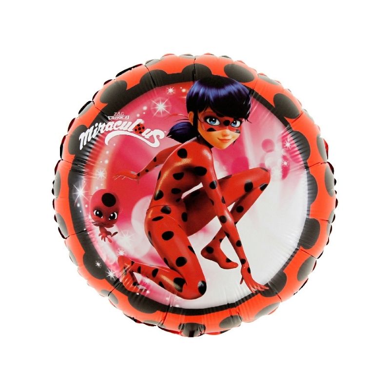 Miraculous Ladybug folieballong 45cm