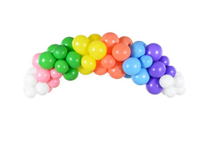 DIY Ballongbåge regnbåge 2m