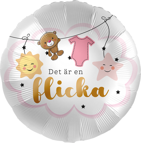 Det är en flicka 43cm
