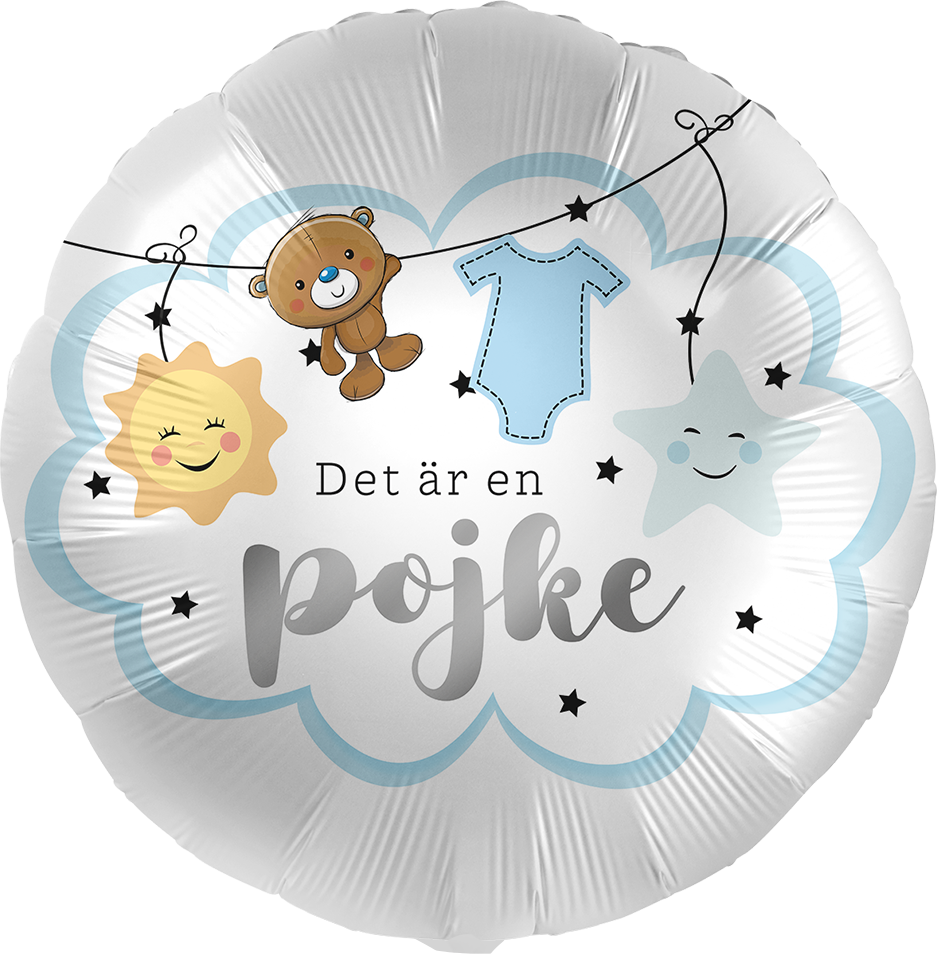 Det är en pojke 43cm