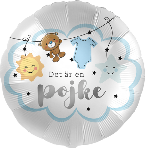 Det är en pojke 43cm