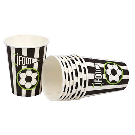 Fotboll pappmugg