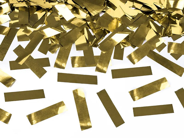 Konfettikanon guld