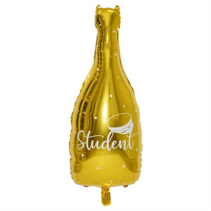 Student champagneflaska inkl helium