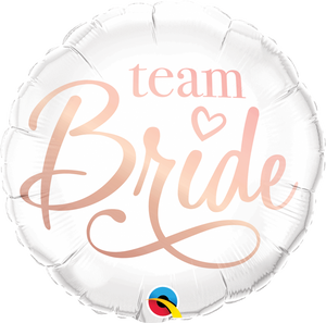 Team Bride folieballong 45cm