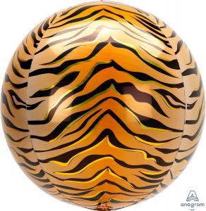 Klotballong tiger 38cm